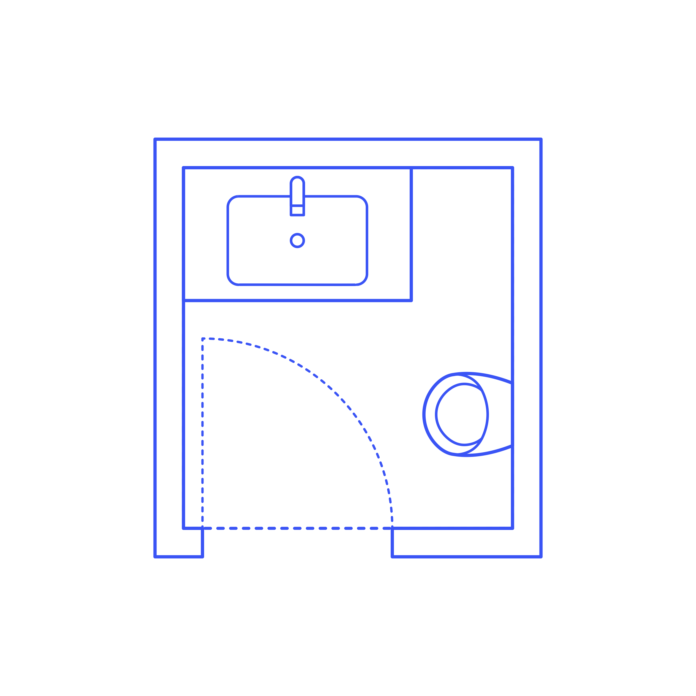 Layouts Bathrooms Half Urinal 2 Wall Silhouette Svg Vector Free Vectors
